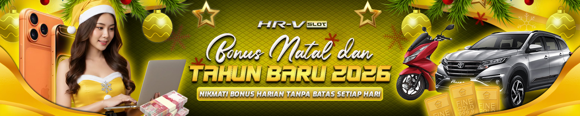BONUS HARI RAYA NATAL DAN TAHUN BARU 2026 HRVSLOT